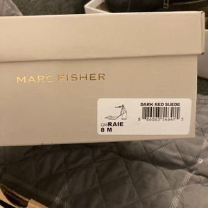 Marc Fisher Raie Suede/Crocodile pattern